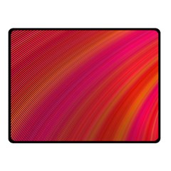 Abstract Red Background Fractal Fleece Blanket (small) by Nexatart