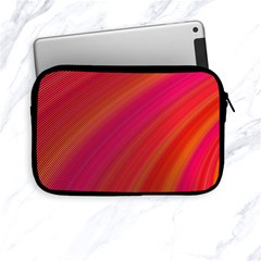 Abstract Red Background Fractal Apple Ipad Mini Zipper Cases by Nexatart