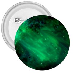 Green Space All Universe Cosmos Galaxy 3  Buttons by Nexatart