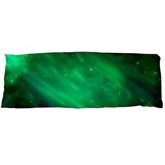 Green Space All Universe Cosmos Galaxy Body Pillow Case (dakimakura) by Nexatart