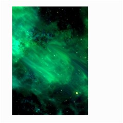 Green Space All Universe Cosmos Galaxy Large Garden Flag (two Sides) by Nexatart