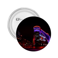 Moscow Night Lights Evening City 2 25  Buttons by Nexatart