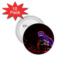 Moscow Night Lights Evening City 1 75  Buttons (10 Pack) by Nexatart