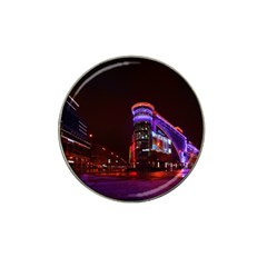 Moscow Night Lights Evening City Hat Clip Ball Marker (10 Pack) by Nexatart