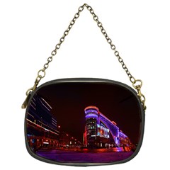 Moscow Night Lights Evening City Chain Purses (one Side)  by Nexatart