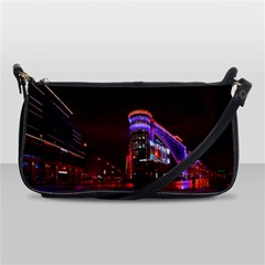 Moscow Night Lights Evening City Shoulder Clutch Bags by Nexatart