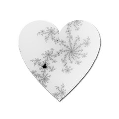 Mandelbrot Apple Males Mathematics Heart Magnet by Nexatart