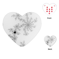 Mandelbrot Apple Males Mathematics Playing Cards (heart)  by Nexatart