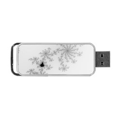 Mandelbrot Apple Males Mathematics Portable Usb Flash (two Sides) by Nexatart