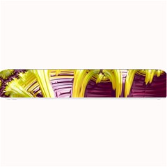 Yellow Magenta Abstract Fractal Small Bar Mats by Nexatart