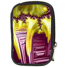 Yellow Magenta Abstract Fractal Compact Camera Cases by Nexatart