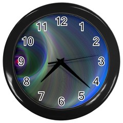 Gloom Background Abstract Dim Wall Clocks (black) by Nexatart