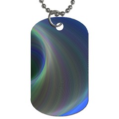 Gloom Background Abstract Dim Dog Tag (one Side) by Nexatart