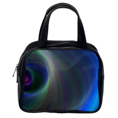 Gloom Background Abstract Dim Classic Handbags (one Side) by Nexatart