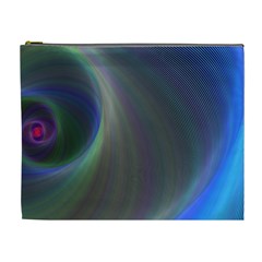 Gloom Background Abstract Dim Cosmetic Bag (xl) by Nexatart