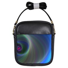 Gloom Background Abstract Dim Girls Sling Bags