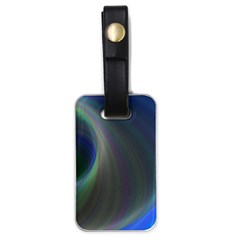 Gloom Background Abstract Dim Luggage Tags (one Side)  by Nexatart