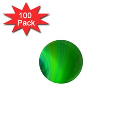 Green Background Abstract Color 1  Mini Magnets (100 Pack)  by Nexatart