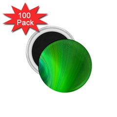 Green Background Abstract Color 1 75  Magnets (100 Pack)  by Nexatart