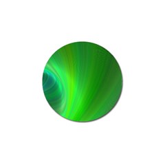 Green Background Abstract Color Golf Ball Marker by Nexatart