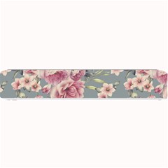 Pink Flower Seamless Design Floral Small Bar Mats by Nexatart