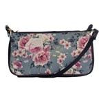 Pink Flower Seamless Design Floral Shoulder Clutch Bags Front