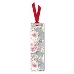 Pink Flower Seamless Design Floral Small Book Marks by Nexatart