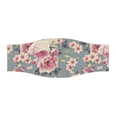 Pink Flower Seamless Design Floral Stretchable Headband by Nexatart