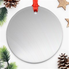 White Background Abstract Light Ornament (Round)