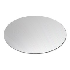 White Background Abstract Light Oval Magnet