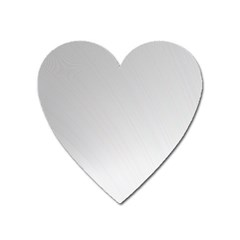 White Background Abstract Light Heart Magnet