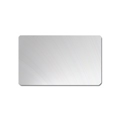 White Background Abstract Light Magnet (Name Card)