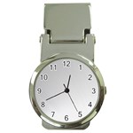 White Background Abstract Light Money Clip Watches Front