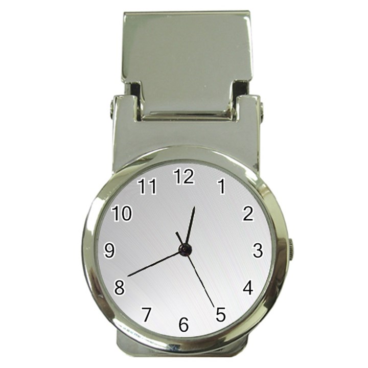 White Background Abstract Light Money Clip Watches