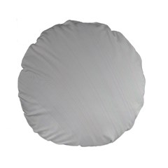 White Background Abstract Light Standard 15  Premium Round Cushions by Nexatart