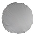 White Background Abstract Light Large 18  Premium Round Cushions Front