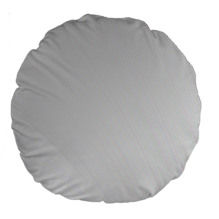 White Background Abstract Light Large 18  Premium Round Cushions