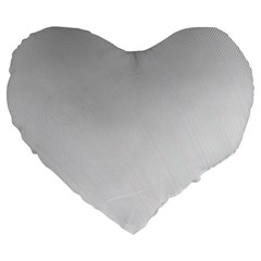 White Background Abstract Light Large 19  Premium Heart Shape Cushions by Nexatart