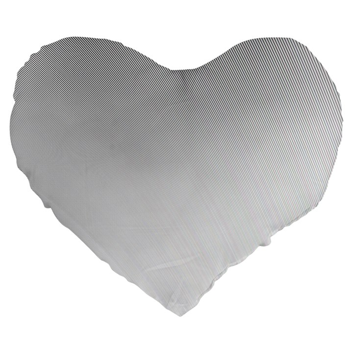 White Background Abstract Light Large 19  Premium Heart Shape Cushions