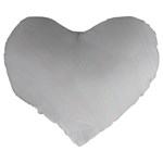 White Background Abstract Light Large 19  Premium Heart Shape Cushions Back