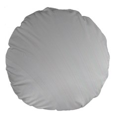 White Background Abstract Light Large 18  Premium Flano Round Cushions