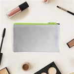 White Background Abstract Light Cosmetic Bag (XS) Back