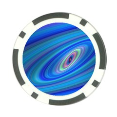 Oval Ellipse Fractal Galaxy Poker Chip Card Guard by Nexatart