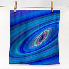 Oval Ellipse Fractal Galaxy Face Towel by Nexatart