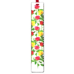 Rose Pattern Roses Background Image Large Book Marks by Nexatart