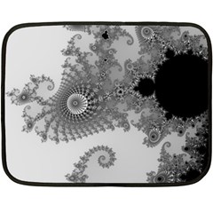 Apple Males Mandelbrot Abstract Fleece Blanket (mini) by Nexatart