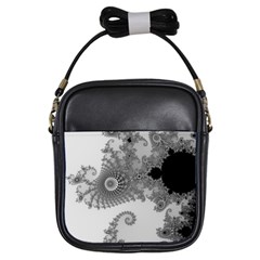 Apple Males Mandelbrot Abstract Girls Sling Bags by Nexatart