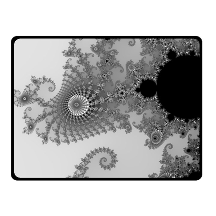 Apple Males Mandelbrot Abstract Fleece Blanket (Small)