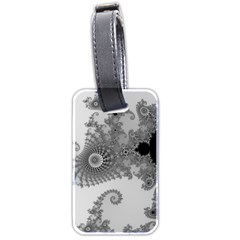 Apple Males Mandelbrot Abstract Luggage Tags (two Sides) by Nexatart