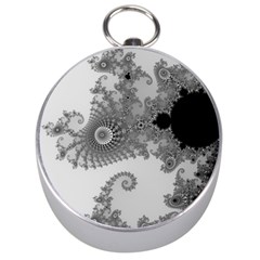 Apple Males Mandelbrot Abstract Silver Compasses by Nexatart